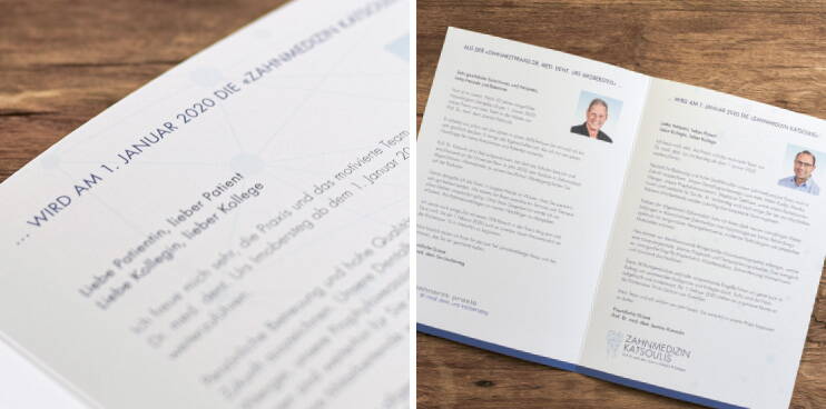 Zahnmedizin Katsoulis, Patientenkommunikation – created by meinpraxisauftritt.ch