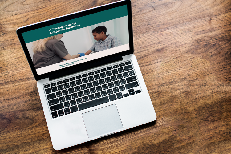 Praxisauftritt mit Responsive Website für Rückenschmerz-Zentrum – designed by meinpraxisauftritt.ch