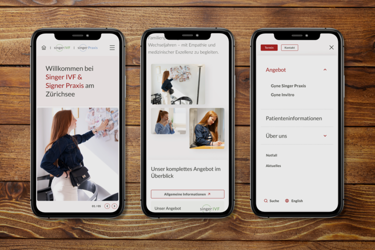Referenzen — Zug lächelt - Logo, Website & Praxisauftritt