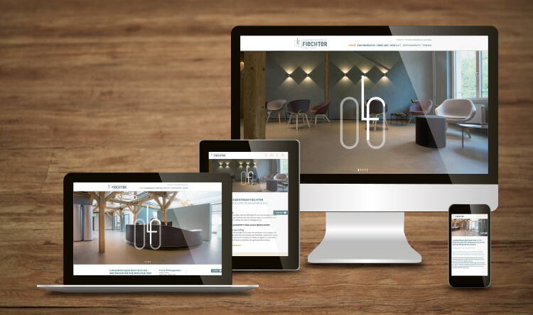 Lungenfachzentrum Fiechter, Responsive Website – created by meinpraxisauftritt.ch