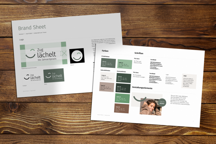 Referenzen — Zug lächelt - Logo, Website & Praxisauftritt